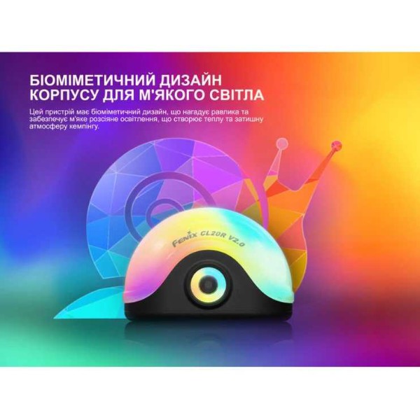 Фото - Ліхтар Fenix CL20RV20GRN